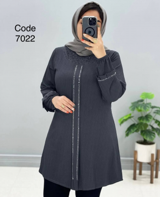 مراكشي كريشه نگين دار 7022 سورمه اي